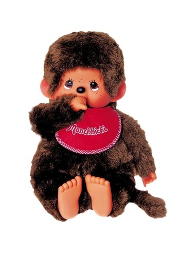 MONCHHICHI - Garçon Rouge - Peluche 45cm 