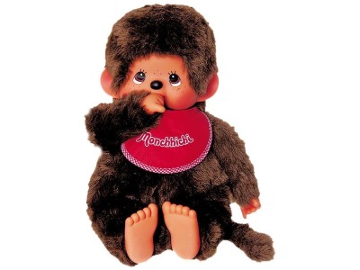 MONCHHICHI - Garçon Rouge - Peluche 45cm 