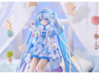 HATSUNE MIKU - Snow Miku Yukiiro Pop - Statuette 1/7 24cm 