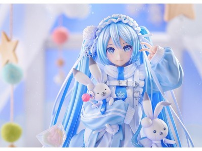 HATSUNE MIKU - Snow Miku Yukiiro Pop - Statuette 1/7 24cm 