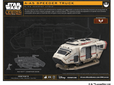 SWL: A-A5 Speeder Truck - Camion Speeder A-A5 (Français)