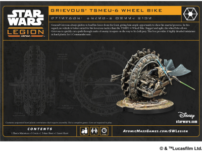 General Grievous on Wheelbike
