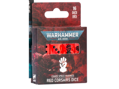 CHAOS SPACE MARINES: RED CORSAIRS DICE