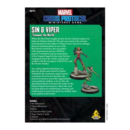 Sin and Viper pack