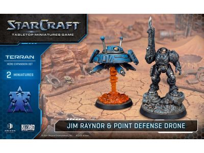 TERRAN - JIM RAYNOR (RAYNOR'S RAIDERS) HERO EXPANSION SET (ENG)