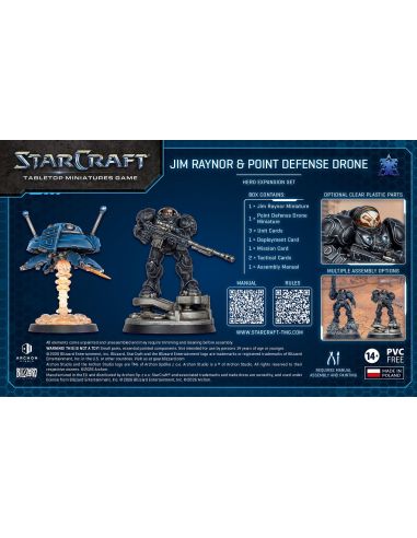 TERRAN - JIM RAYNOR (RAYNOR'S RAIDERS) HERO EXPANSION SET (ENG)