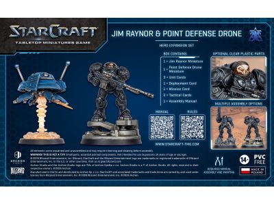 TERRAN - JIM RAYNOR (RAYNOR'S RAIDERS) HERO EXPANSION SET (ENG)