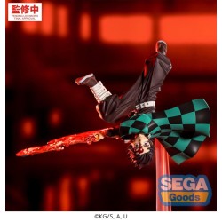 DEMON SLAYER - Tanjiro "Hinokami Kagura" - Figurine Luminasta 15cm 