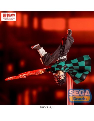 DEMON SLAYER - Tanjiro "Hinokami Kagura" - Figurine Luminasta 15cm 