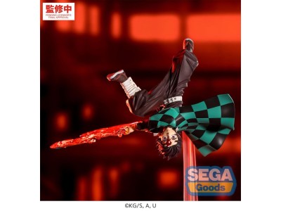 DEMON SLAYER - Tanjiro "Hinokami Kagura" - Figurine Luminasta 15cm 