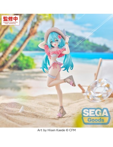 HATSUNE MIKU - Hatsune Miku "Tropical" - Figurine Luminasta 21cm 