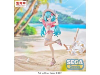 HATSUNE MIKU - Hatsune Miku "Tropical" - Figurine Luminasta 21cm 