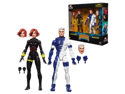 MARVEL - Black Widow & Quicksilver - Figurine Legend Series 15cm 