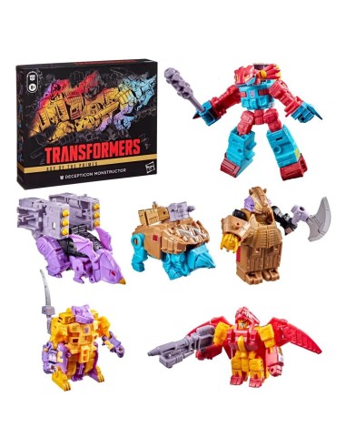 TRANSFORMERS - Decepticon Monstructor - Fig. Age of the Primes 16.5cm 