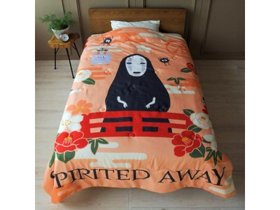 LE VOYAGE DE CHIHIRO - No Face & Fleurs - Couette Natsu 218x183cm 