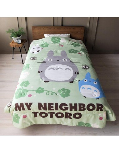 MON VOISIN TOTORO - Totoro Feuille Verte - Couette Natsu 218x183cm 