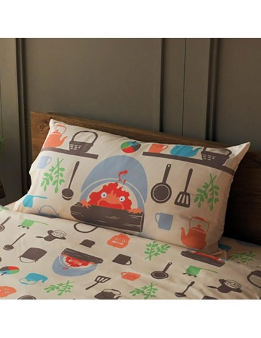 LE CHATEAU AMBULANT - Calcifer - Housse de Coussin Natsu 45x45cm 