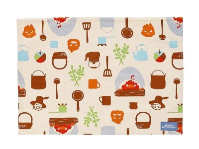 LE CHATEAU AMBULANT - Calcifer - Dessous de Table Natsu 48x35cm 