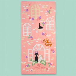 KIKI LA PETITE SORCIERE - Douce Rose - Serviette de bain 70x140cm 