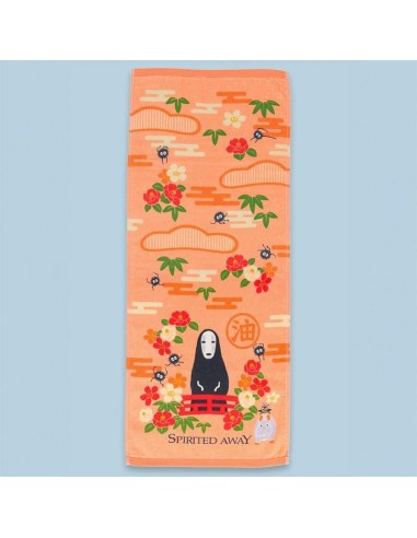 LE VOYAGE DE CHIHIRO - No Face & Fleurs - Serviette Natsu 34x80cm 
