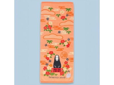 LE VOYAGE DE CHIHIRO - No Face & Fleurs - Serviette Natsu 34x80cm 