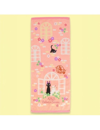KIKI LA PETITE SORCIERE - Douce Rose - Serviette Natsu 34x80cm 
