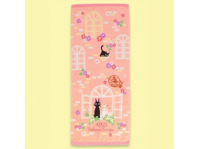 KIKI LA PETITE SORCIERE - Douce Rose - Serviette Natsu 34x80cm 