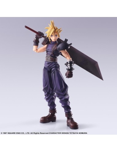 FINAL FANTASY VII -  Cloud Strife - Figure Bring Arts 15.2cm 