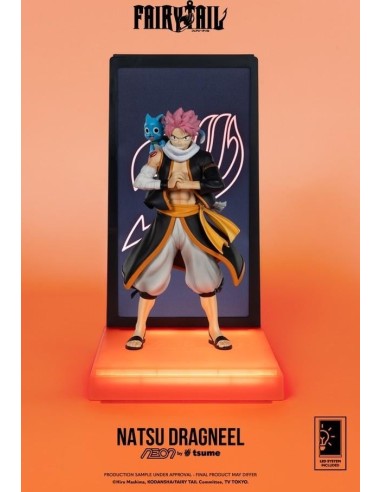 FAIRY TAIL - Natsu Dragneel - Figurine Neon by Tsume 25cm 