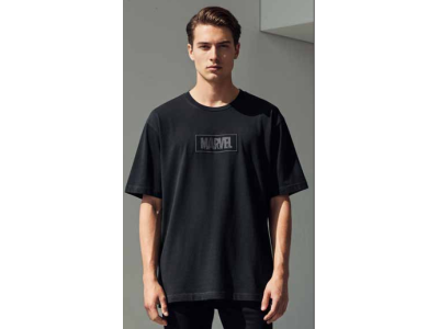 MARVEL - Logo - T-Shirt Oversize (S) 