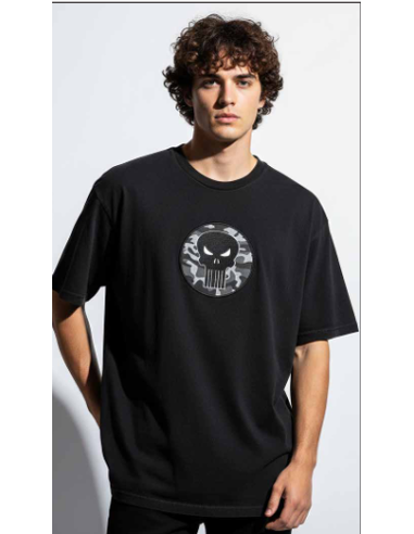 MARVEL - Logo Punisher - T-Shirt Oversize (XXL) 