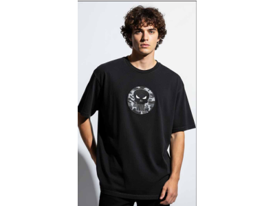 MARVEL - Logo Punisher - T-Shirt Oversize (XXL) 