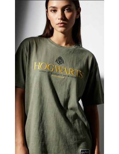HARRY POTTER - Poudlard - T-Shirt Oversize (M) 