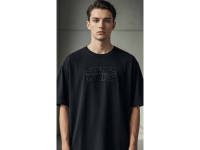 STAR WARS - Logo - T-Shirt Oversize (L) 