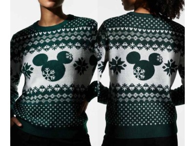 DISNEY - Mickey Mouse - Pull de Noël Femme (S) 