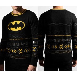 DC - Batman - Pull de Noël Homme (M) 