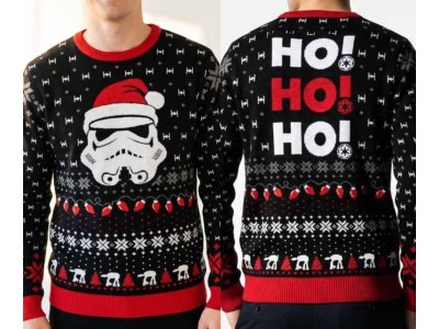 STAR WARS - Stormtrooper "Ho! Ho! Ho!" - Pull de Noël Homme (L) 