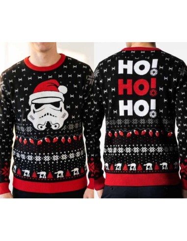 STAR WARS - Stormtrooper "Ho! Ho! Ho!" - Pull de Noël Homme (S) 