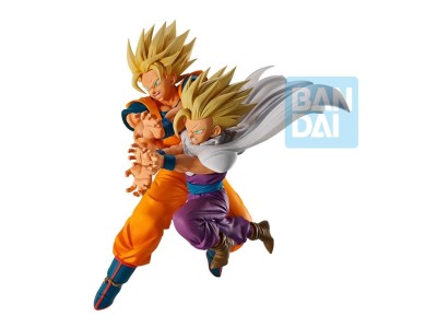 DRAGON BALL Z - Son Goku & Son Gohan - Figurine Spectacle Battle 18cm 