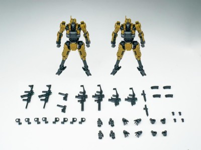 3 MIN PROJECT - Fenrir (Jaune) - Model Kit 1/18 