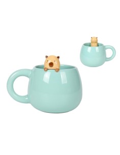 KAWAII - Capybara - Mug Céramique avec Charme 