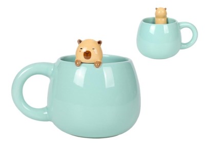 KAWAII - Capybara - Mug Céramique avec Charme 