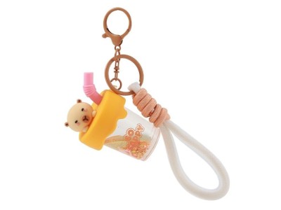 KAWAII - Bubble Tea Capybara - Porte-Clés 