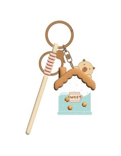 KAWAII - House Capybara - Porte-Clés 