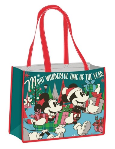 DISNEY - Mickey & Minnie "Xmas" - Shopping Bag 