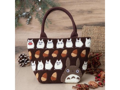 MON VOISIN TOTORO - Totoro noisettes - Sac brodé 