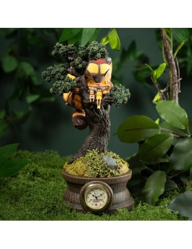 MON VOISIN TOTORO - Mei, Satsuki et Chatbus - Horloge Diorama 