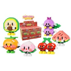 KAWAII BOX - Fruity Pals - Kit de Construction (6pcs) 230 à 350pcs 