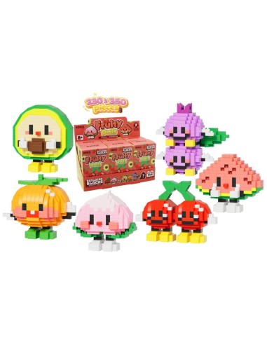 KAWAII BOX - Fruity Pals - Kit de Construction (6pcs) 230 à 350pcs 