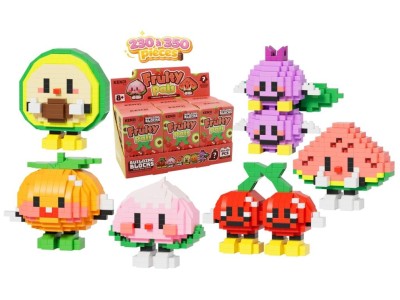 KAWAII BOX - Fruity Pals - Kit de Construction (6pcs) 230 à 350pcs 